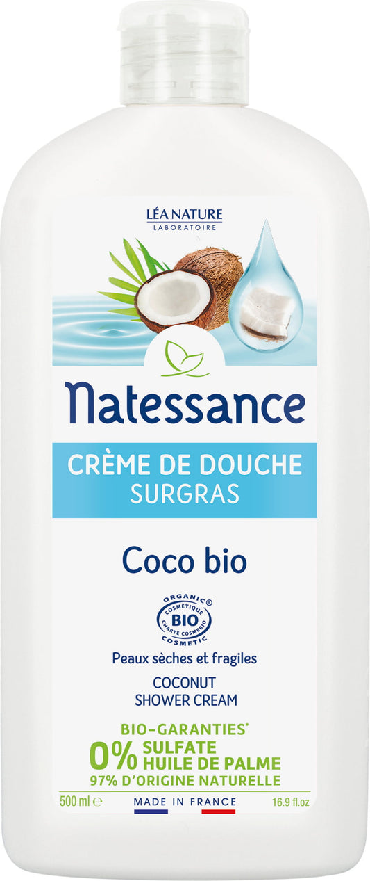 NATESSANCE DOUCHE 500ML COCO BIO