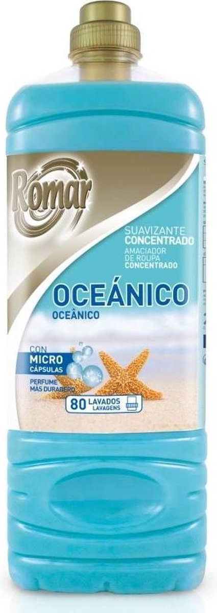ROMAR SOFT WASVERZACHTER 2L OCEAN BREEZE 72 WASBEURTEN