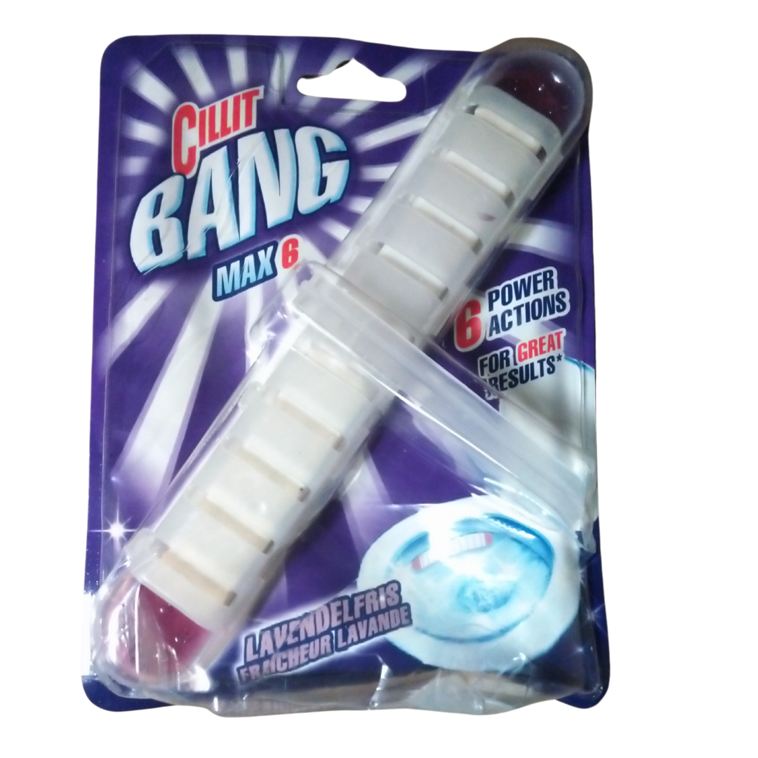 CILLIT BANG WC BLOK MAX 6 LAVENDEL