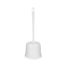 WC BORSTEL MET GARNITUUR (WIT) (LAAG MODEL)