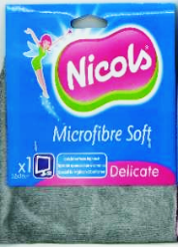 NICOLS MICROVEZEL VAATDOEK SOFT 32X36   CM OP KAART