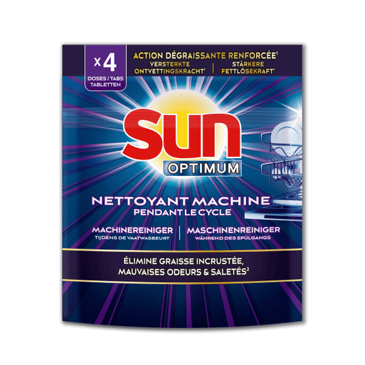 SUN OPTIMUM MACHINEREINIGER LOT DE 2 X 4 TABS