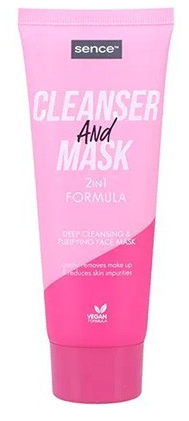 SENCE GEZICHT GLOW GIRLS 2 IN 1 CLEANSER + MASKER 100ML