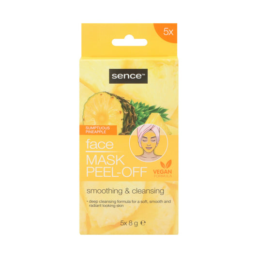 SENCE GEZICHTSMASKER PEEL-OFF PINEAPPLE 5X8GR