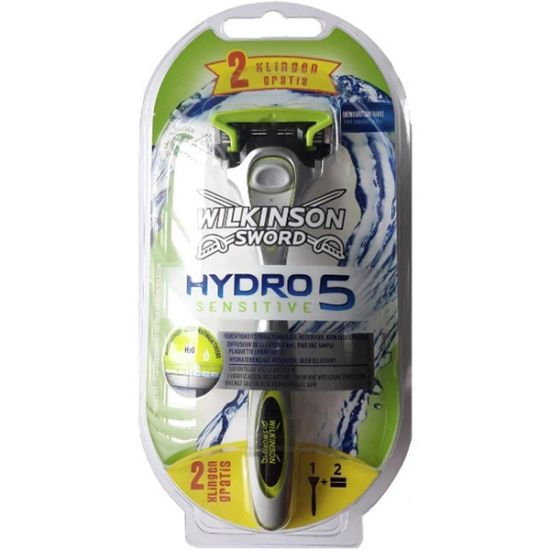 WILKINSON SCHEERMES HYDRO 5 SENSITIVE   + 3 MESJES (5 MESSEN)