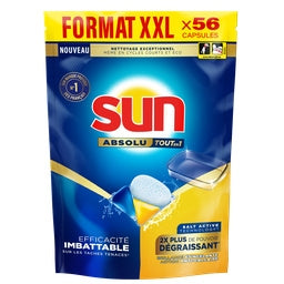 SUN VAATWASTABLETTEN ABSOLU BRILLANCE 56ST