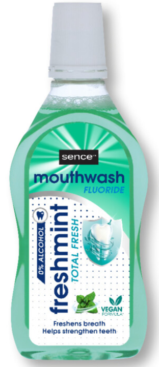 SENCEFRESH MONDWATER 500 ML             FRESHMINT