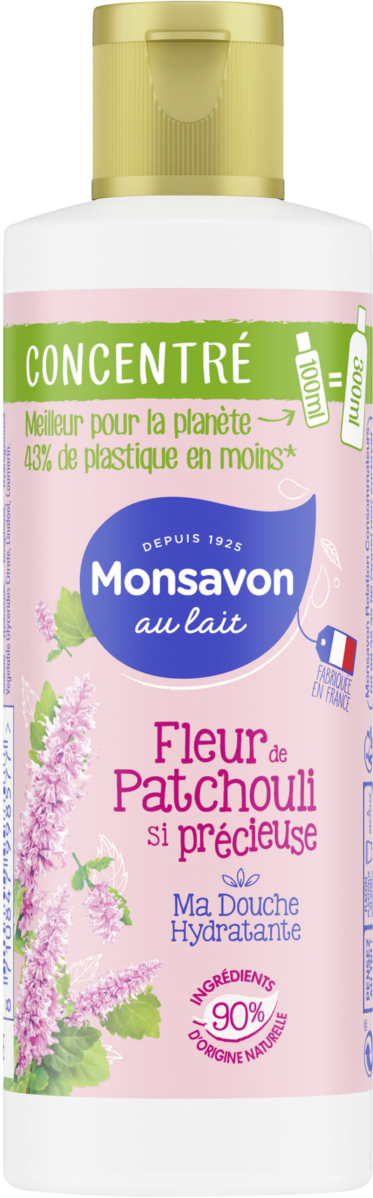 MONSAVON GEL DOUCHE 100ML CONCENTRE PATCHOULI