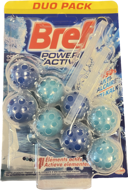BREF WC HANGER 2X50GR POWER ACTIV OCEAN
