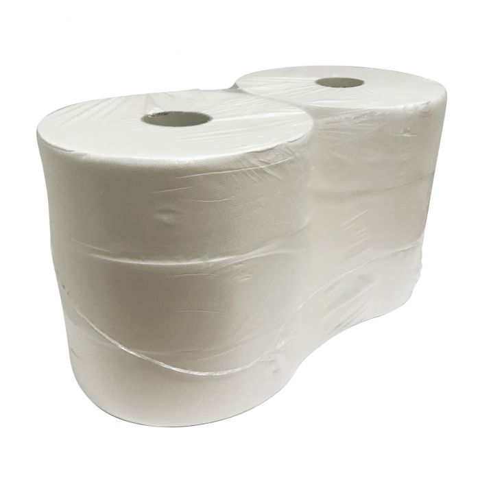 JUMBO-ROLLEN 2-LAAGS WIT  6 ROLLEN  320M  (1138NE)