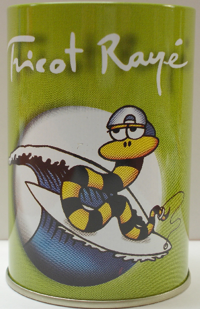 POTJE VOOR POTLODEN TRICOT RAYE