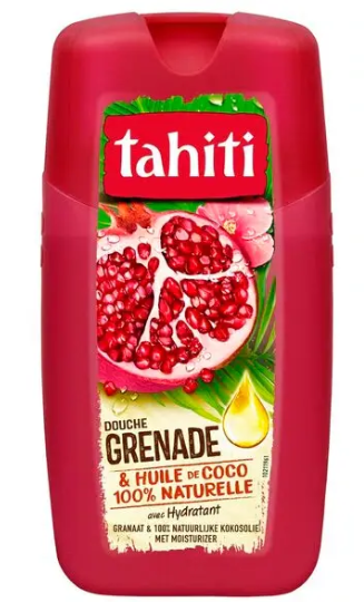 TAHITI DOUCHE 250ML GRENADE HUILE DE COCO