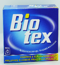 BIOTEX BLAUW VOORWAS TEGEN VUIL EN VLEKKEN 500 GR
