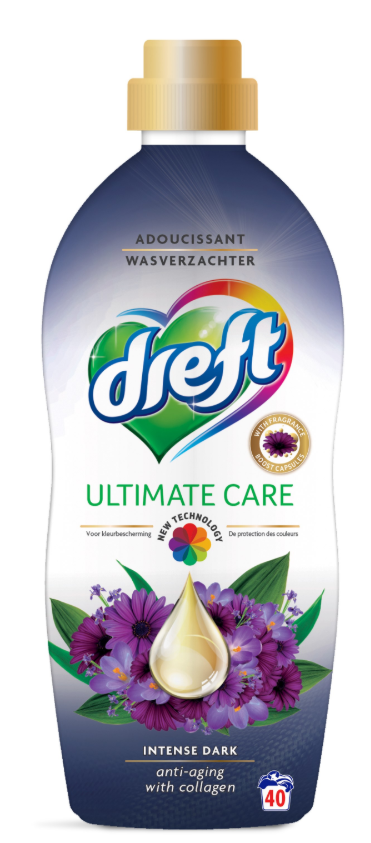 DREFT WASVERZACHTER ULTIMATE CARE INTENSE DARK 40SC 1L