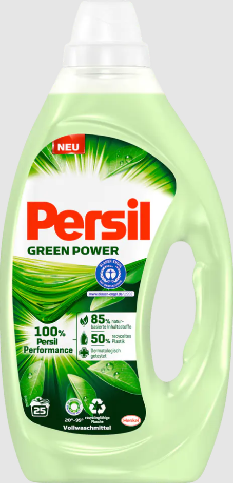 PERSIL VLOEIBAAR WASMIDDEL GREEN POWER 25SC 1,25L