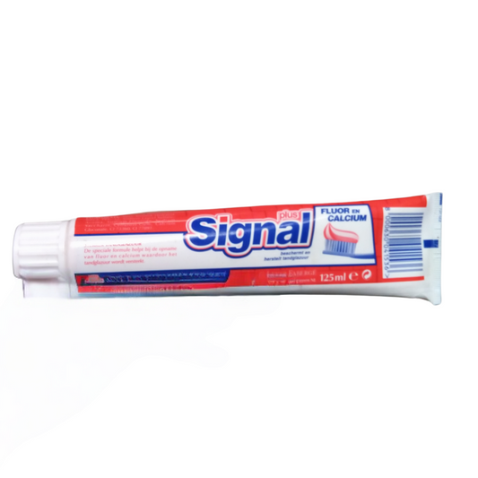 SIGNAL TANDPASTA 125 ML PLUS FLUOR EN CALCIUM