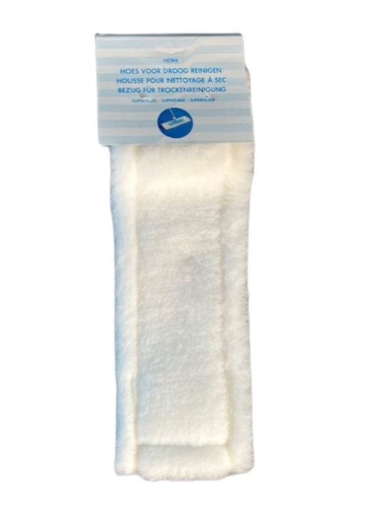 HEMA VERVANGMOP DROOG WIT 40 CM         (OP KAART)