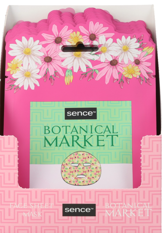 SENCE GEZICHTSMASKER PINK BOTANICAL MARKET 20ML
