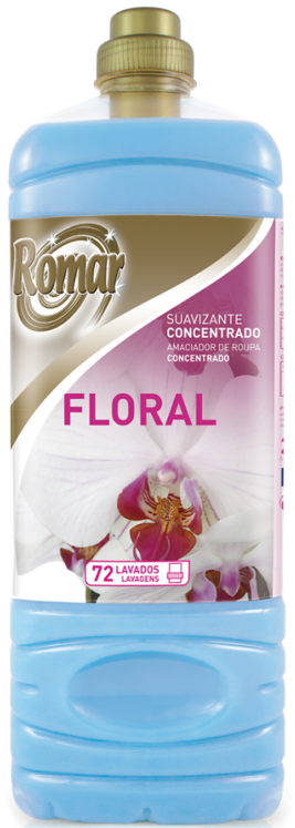 ROMAR SOFT WASVERZACHTER 2L BLOEMEN 72 WASBEURTEN