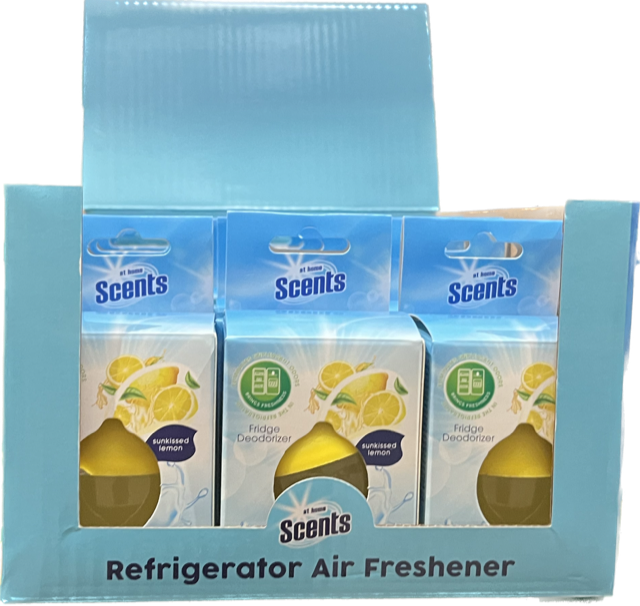 AT HOME SCENTS DISPLAY FRIGO VERFRISSERS CITROEN 12 PCS