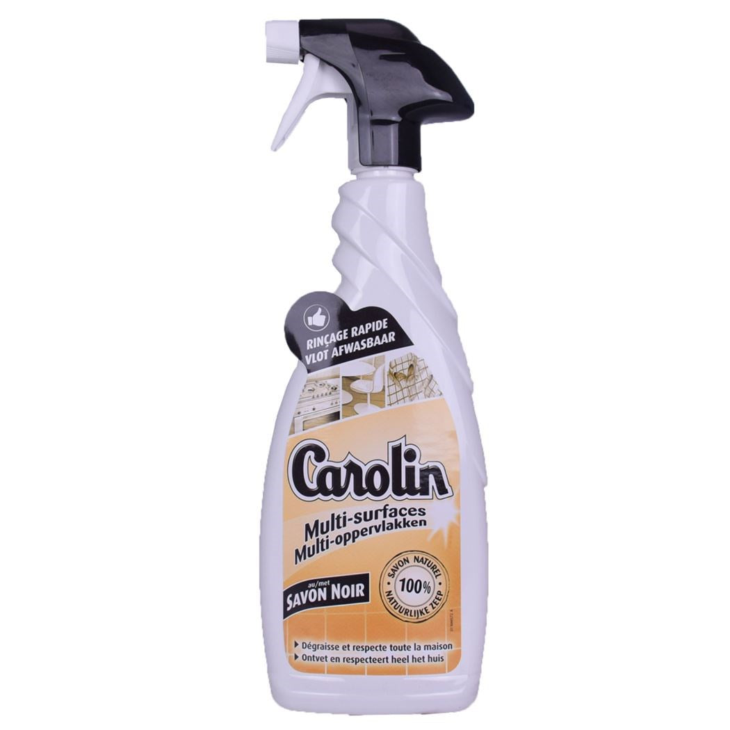 CAROLIN ONTVETTER SPRAY 650 ML ZWARTE ZEEP