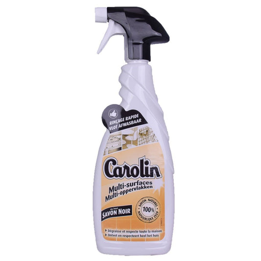 CAROLIN ONTVETTER SPRAY 650 ML ZWARTE ZEEP