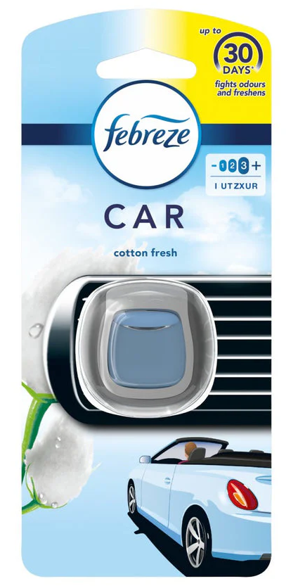 FEBREZE AUTO ONTGEURDER COTTON FRESH 2ML