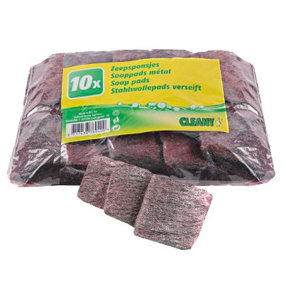 CLEANY ZEEPSPONSJES 10 STUKS