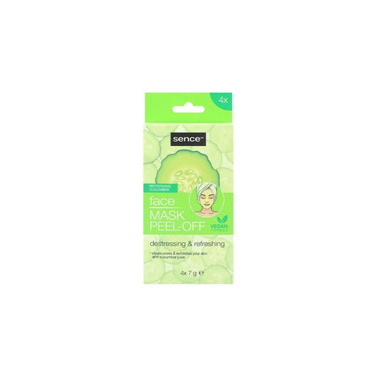 SENCE KOMKOMMER PEEL-OFF MASKER 4X7GR