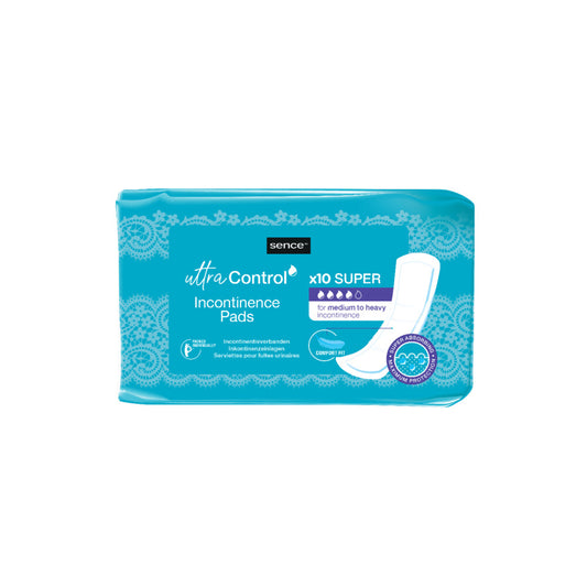 SENCE INCONTINENTIEVERBANDEN 10ST       ULTRA CONTROL SUPER