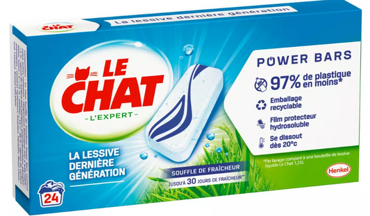 LE CHAT L'EXPERT POWER BARS SOUFFLE DE FRAICHEUR 24 STUKS