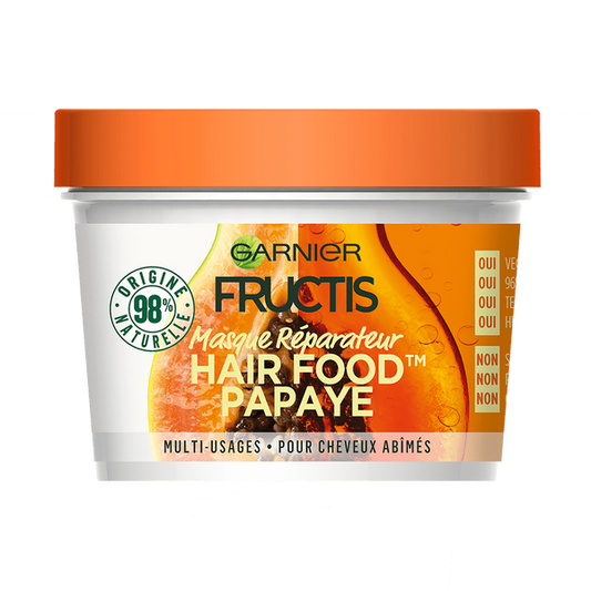 GARNIER FRUCTIS HAARMASKER 390ML HAIR FOOD PAPAYE