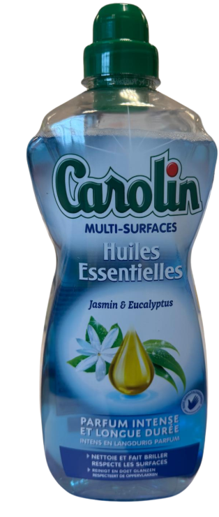 CAROLIN ALLESREINIGER HUILES ESSENTIELLES JASMIN & EUCALYPTUS 1L
