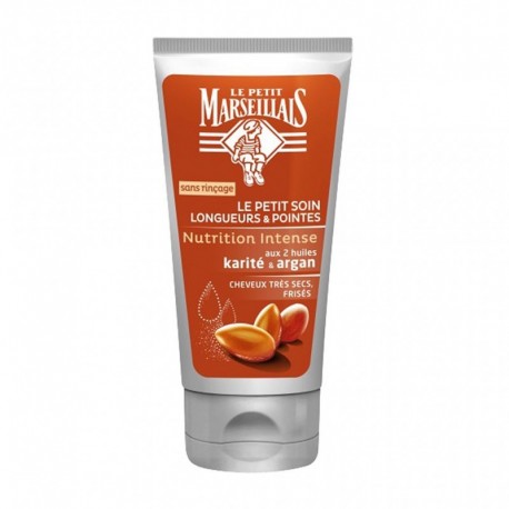 LE PETIT MARSEILLAIS VERZORGINGSCREME   75ML DROOG KRULLEND HAAR KARITE & ARGAN