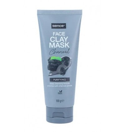 SENCE GEZICHTSMASKER CHARCOAL CLAY 100GR