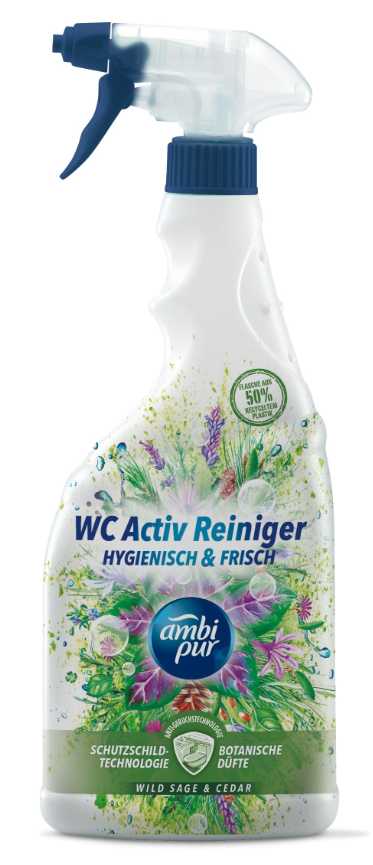 AMBI PUR WC GEL SPRAY WILD SAGE & CEDAR 750ML