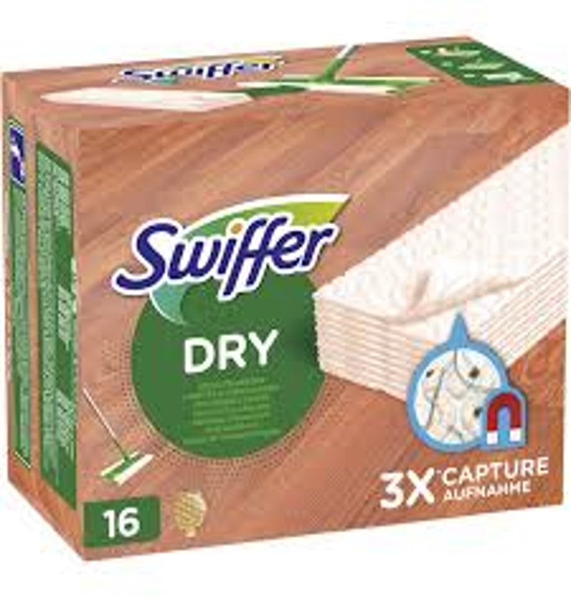 SWIFFER DRY STOFVANGENDE DOEKJES   16ST