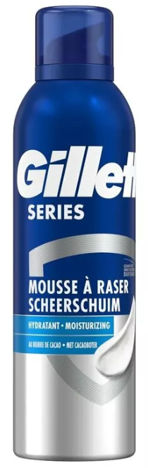 GILLETTE SERIES SCHEERSCHUIM MET CACAOBOTER 250ML