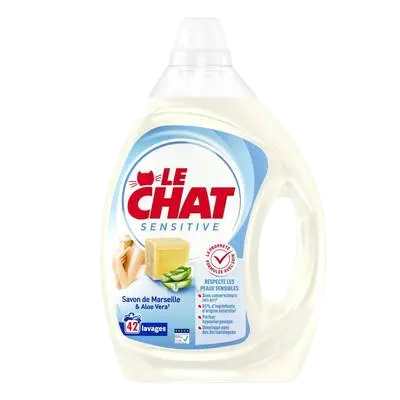 LE CHAT SENSITIVE VLOEIBAAR WASMIDDEL 1,89L 42SC