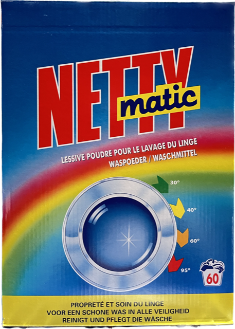 NETTYMATIC WASPOEDER 3,3KG 60SC