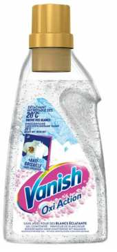 VANISH OXI ACTION VLEKVERWIJDERAAR 750ML GEL WIT