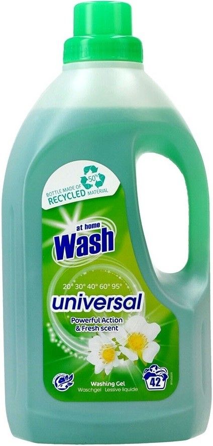 AT HOME WASH VLOEIBAAR WASMIDDEL 42SC 1.5L UNIVERSAL