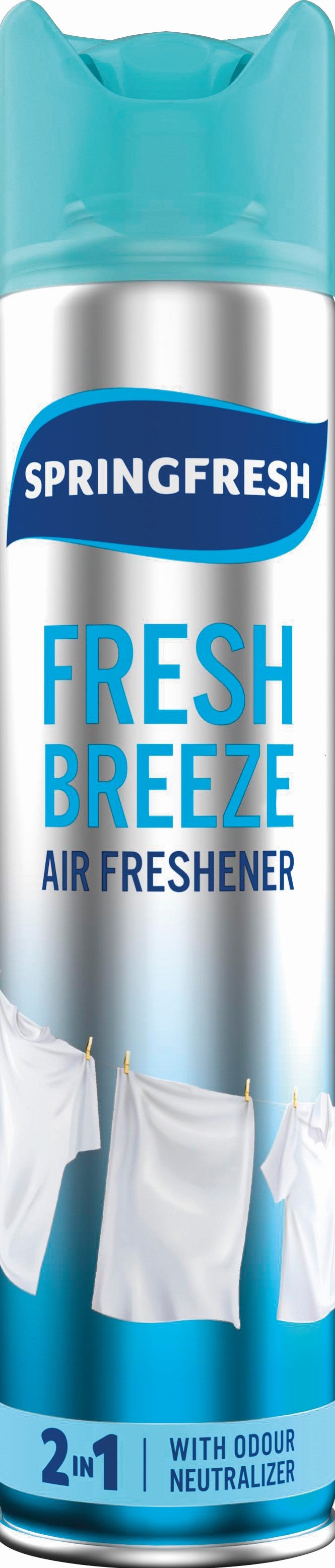 SPRINGFRESH LUCHTVERFRISSER 300 ML FRESH BREEZE