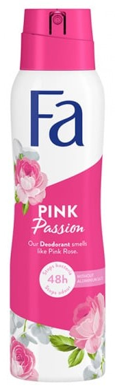 FA DEODORANT PINK PASSION 150ML