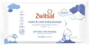 ZWITSAL BABYDOEKJES WATER & CARE 75 STUKS