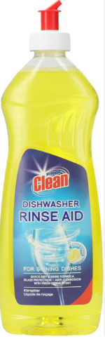 AT HOME CLEAN GLANSSPOELMIDDEL 500ML LEMON