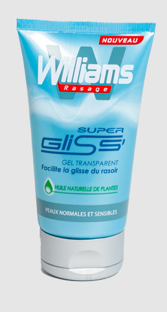 WILLIAMS SCHEERGEL TRANSPARANT 150 ML SUPER GLISS