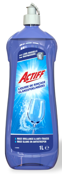 ACTIFF GLANSSPOELMIDDEL 1L