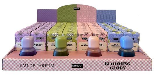 SENCE BLOOMING GLORY DISPLAY EAU DE PARFUM 30ML 48PCS 4ASS
