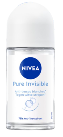 NIVEA DEO ROLLER PURE INVISIBLE 50ML